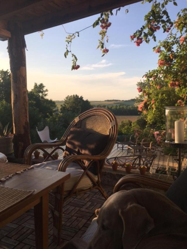 Chez Brown Bed & Breakfast Saint-Thomas-de-Conac ภายนอก รูปภาพ